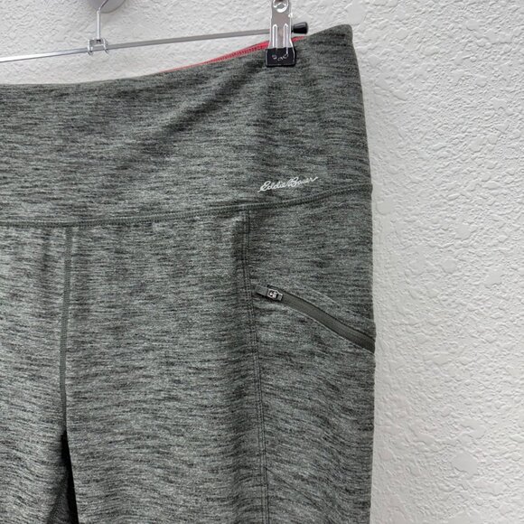Eddie Bauer Heather Green Trail Tight Leggings Pants 1630479 Womens size XL - Picture 3 of 9